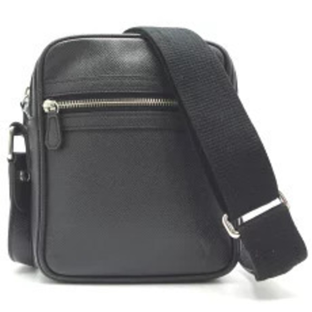 Louis Vuitton Taiga Dimitri Shoulder Bag Crossbody Leather Ardoise Black